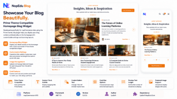 Picture of Customizable Blog Display & Image Management